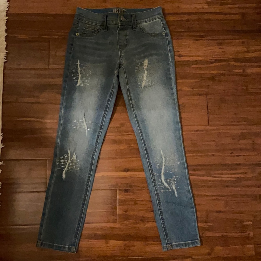 Girls Justice jeggings, size 8